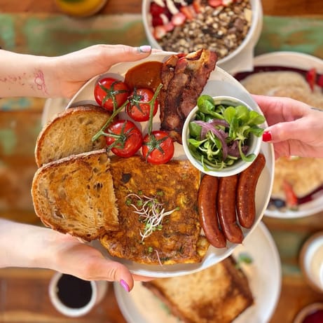 Brunch spread